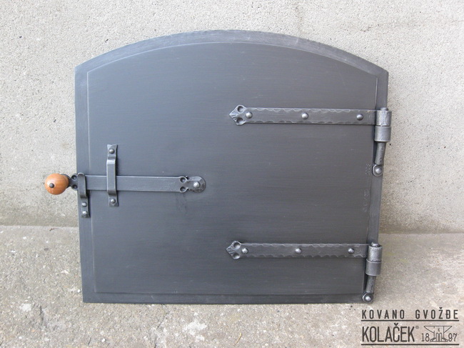 Kovana vrata za peć — model 2
